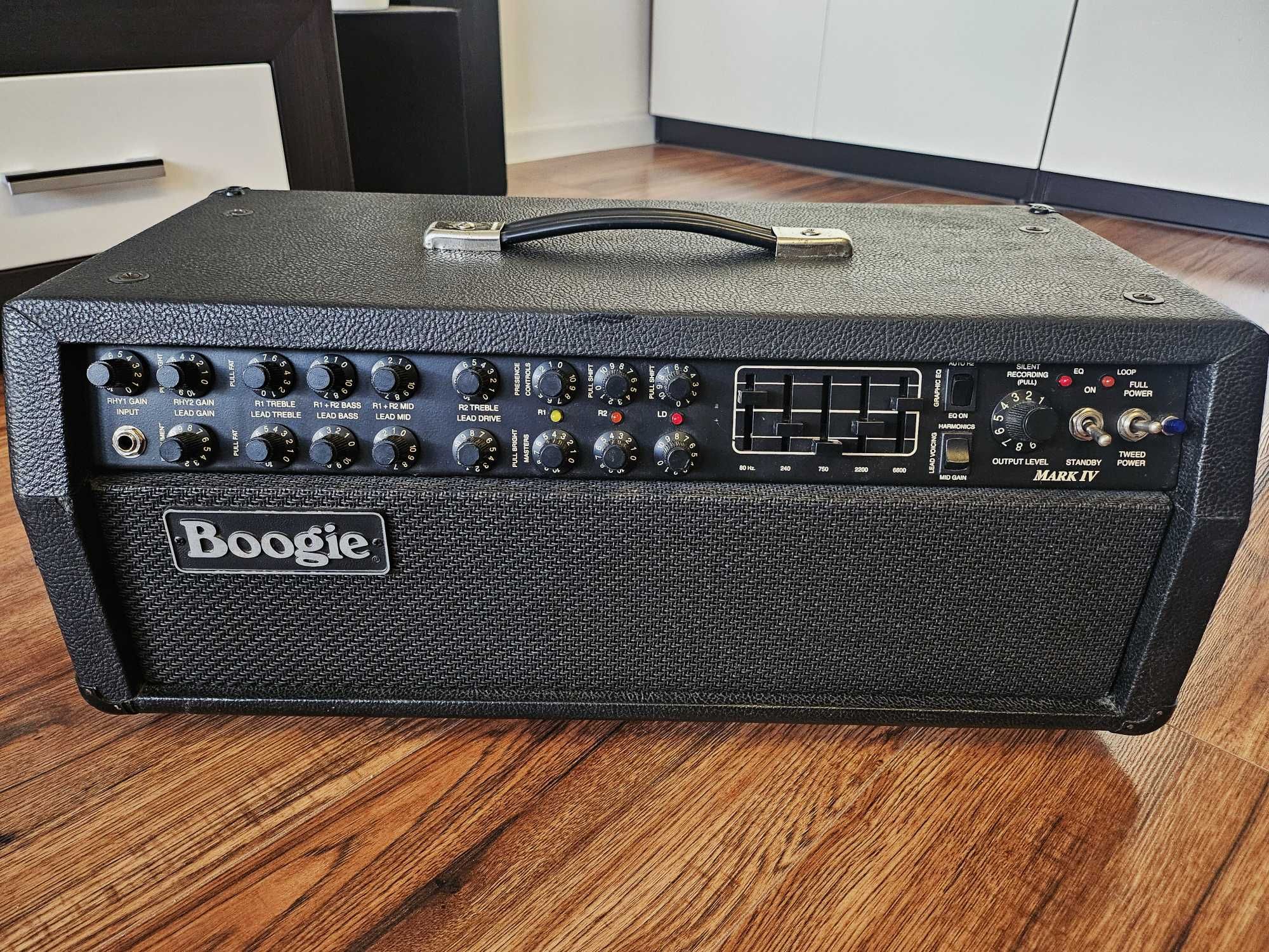 Mesa Boogie Mark IV Rev. B Wide Body Head 90W + Footswitch