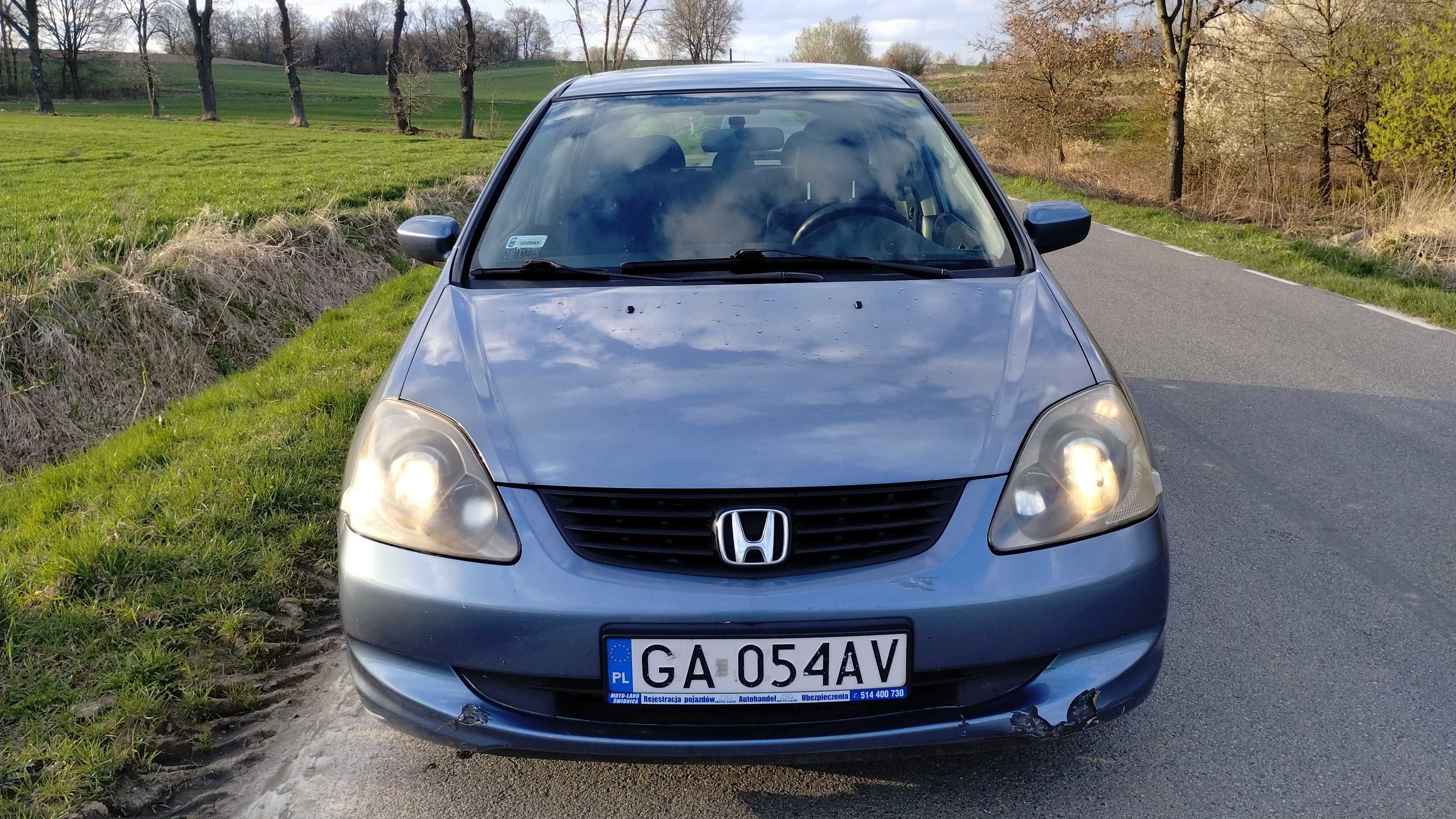 Honda Civic 1.4 benzyna 90km 2004r