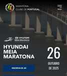 Dorsal Meia Maratona PVGama de 26/10/2025