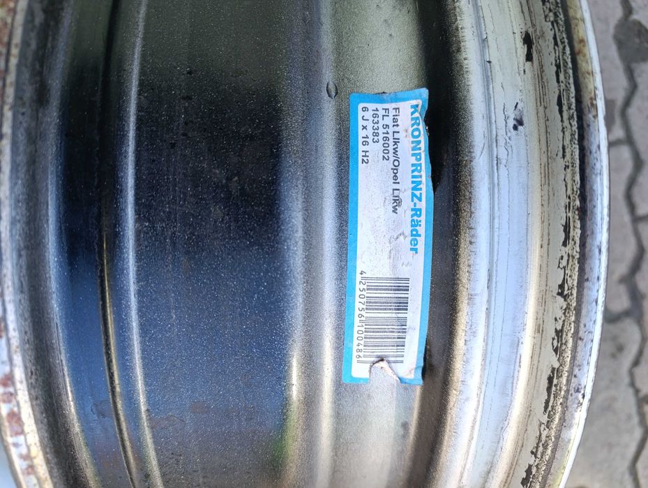 диски 5*98 R16 Fiat doblo Opel combo