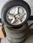 Opony zimowe na felgach BMW X3 E83 225/55 r17