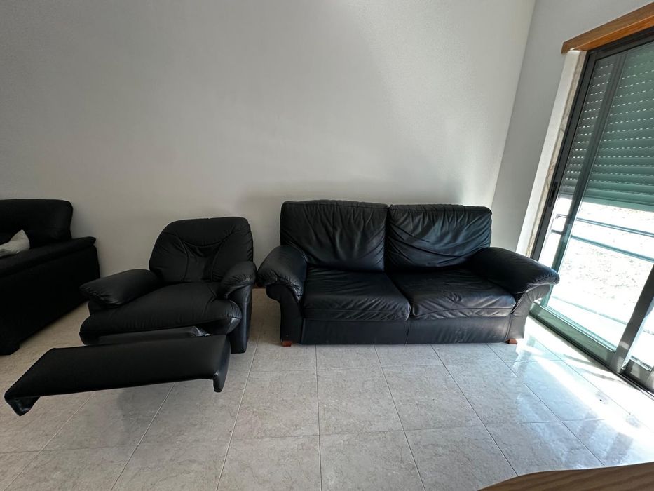 Sofá e Poltrona reclinável