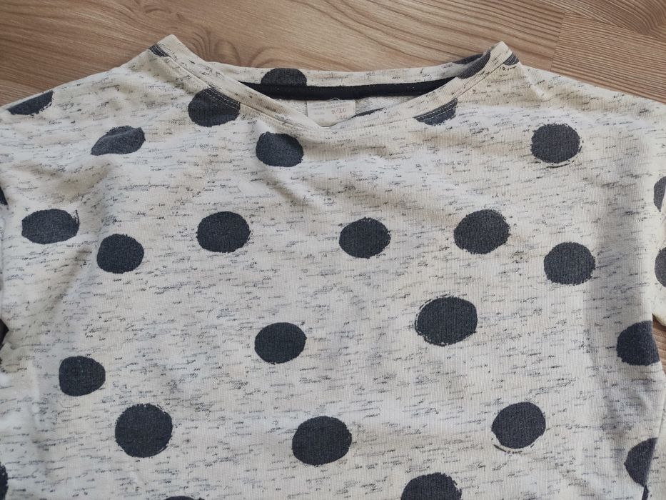 Bluza Zara 140 w kropki