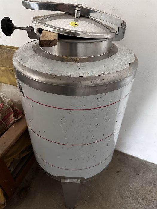 Cuba aço inox 125lts