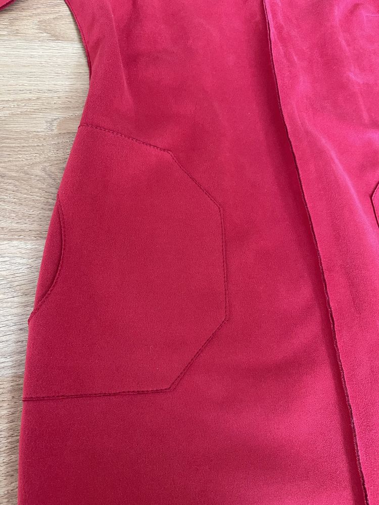 Платье красное женское 38 размер