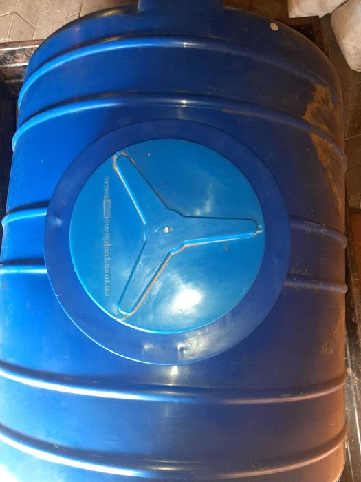 Ємність бочка бак двошарова  харчова горизонтальна 1000 л