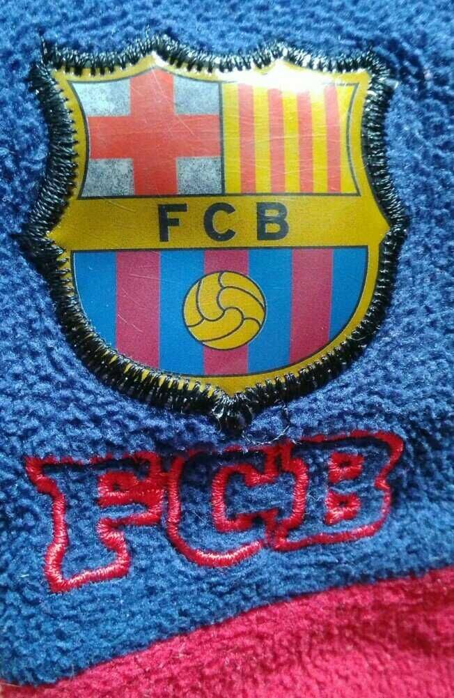 Перчатки рукавички варежки рукавицы Фк Барселона Barcelona футбол fcb