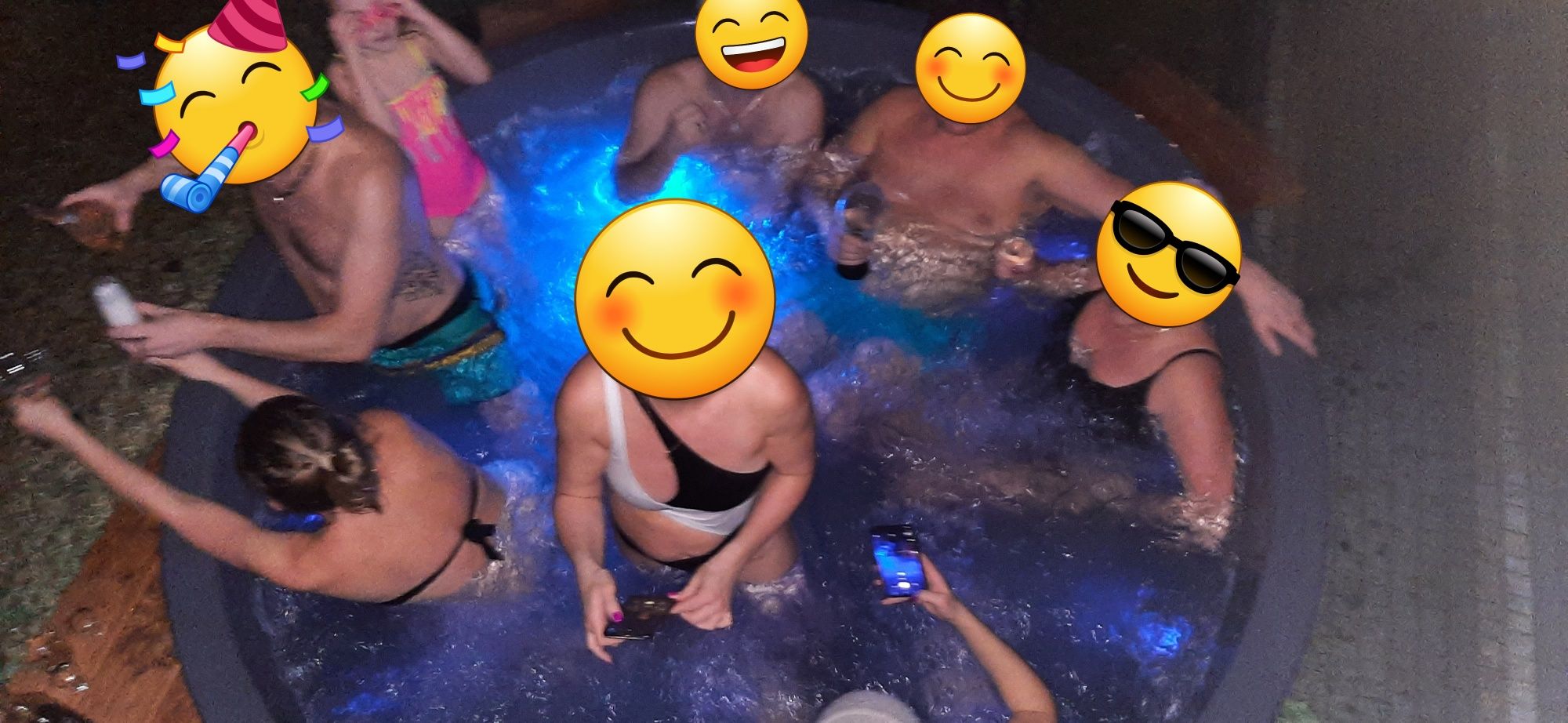 Duża Balia 10-cio osobowa, Bania mobilna, Jacuzzi. Wynajem