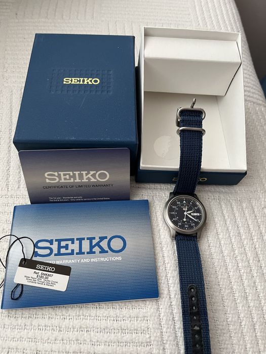 Годинник Seiko 5 SNK807K2