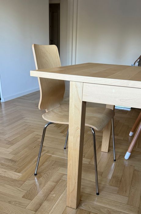 Mesa de jantar extensível carvalho Ikea