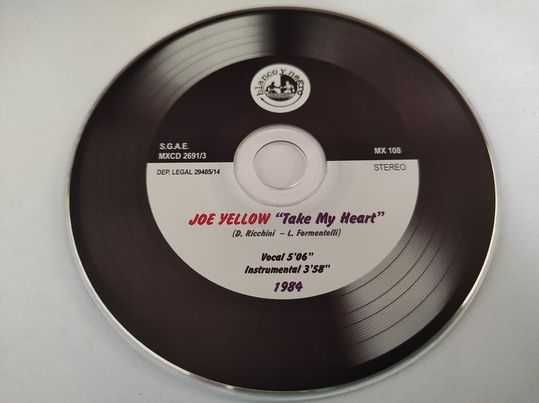 Joe Yellow - Take My Heart (Maxi CD)