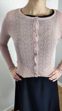 Sweter Sweterek Zara roz S/M