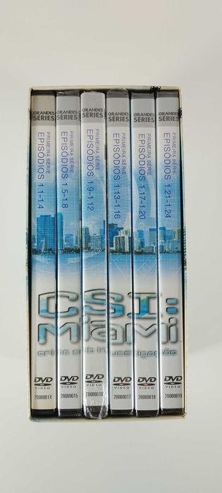 CSI Miami 1ª Temporada DVD Episódios 1-24