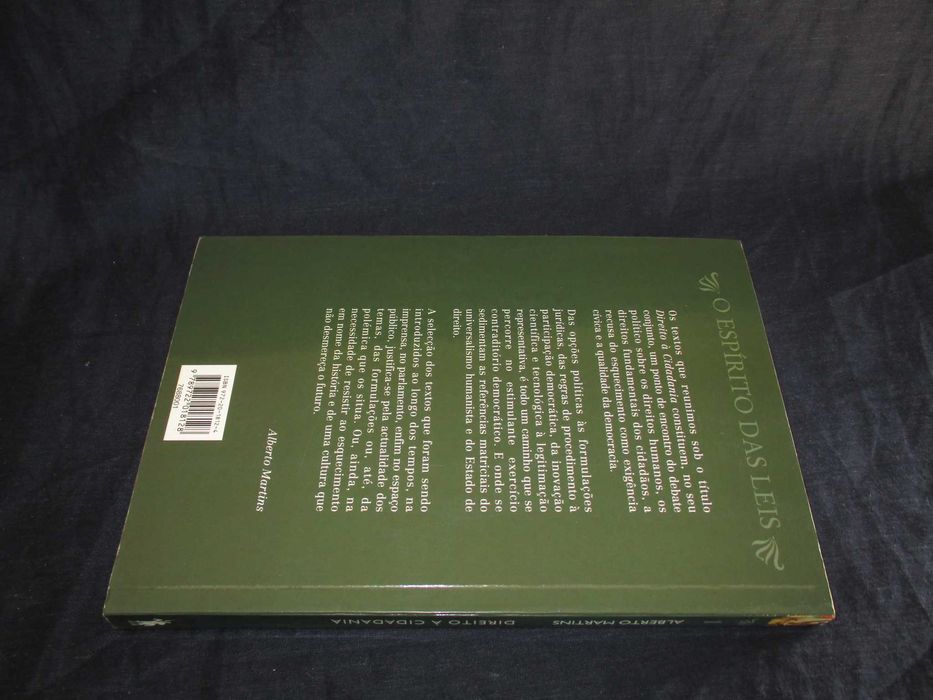 Livro Direito à Cidadania Alberto Martins