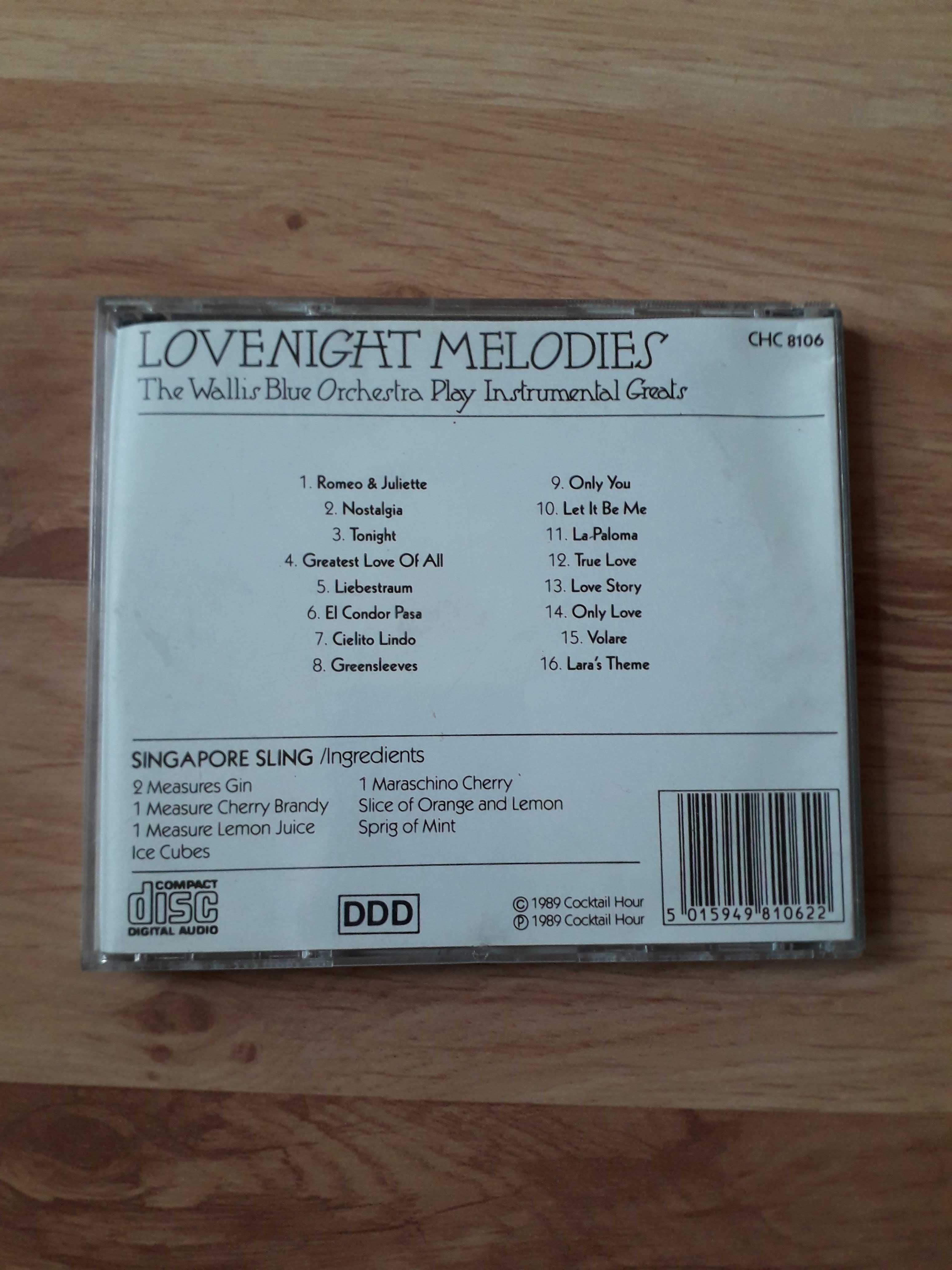 Lovenight melodies płyta cd