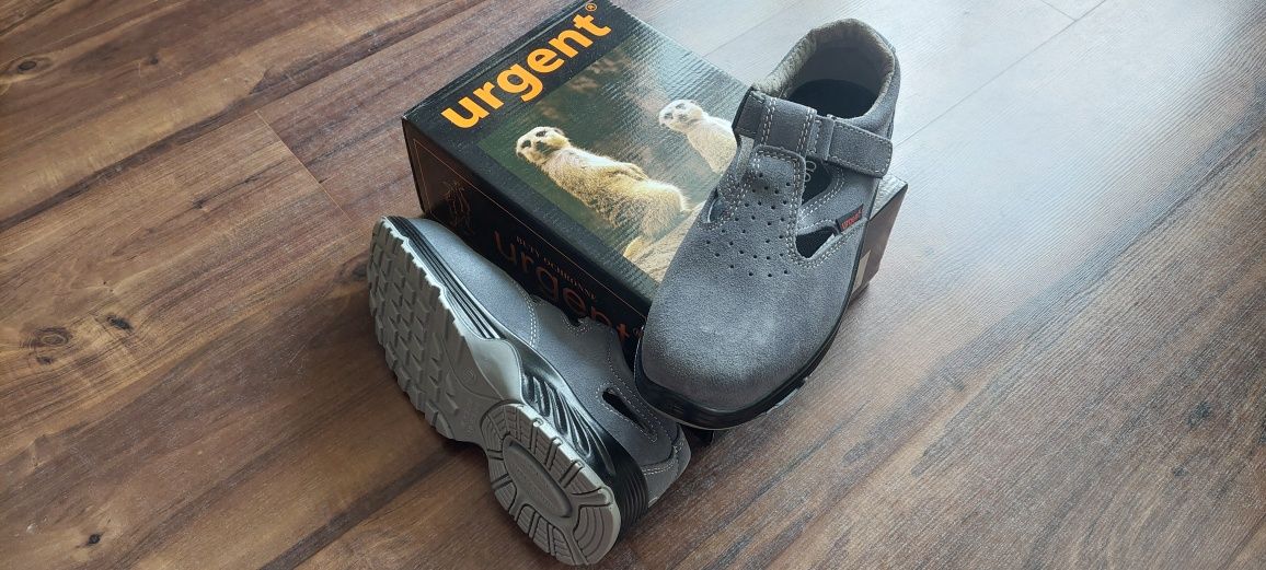 Buty / obuwie / sandały robocze URGENT 302 S1 z podnoskiem metalowym