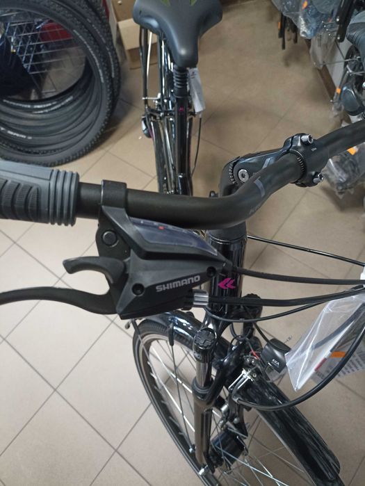 PROMOCJA !!! Rower Damski Kross BERG 4.0 czarny Rama 17"/koło 28"