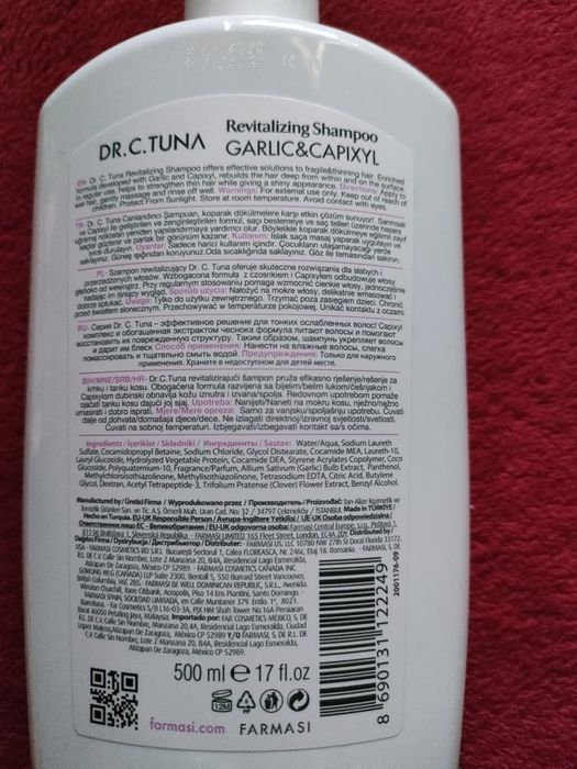 DR.C.TUNA Szampon