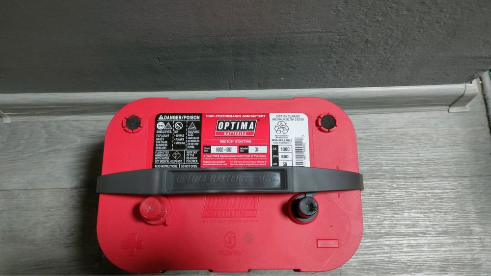 Батарея Optima Batteries Redtop