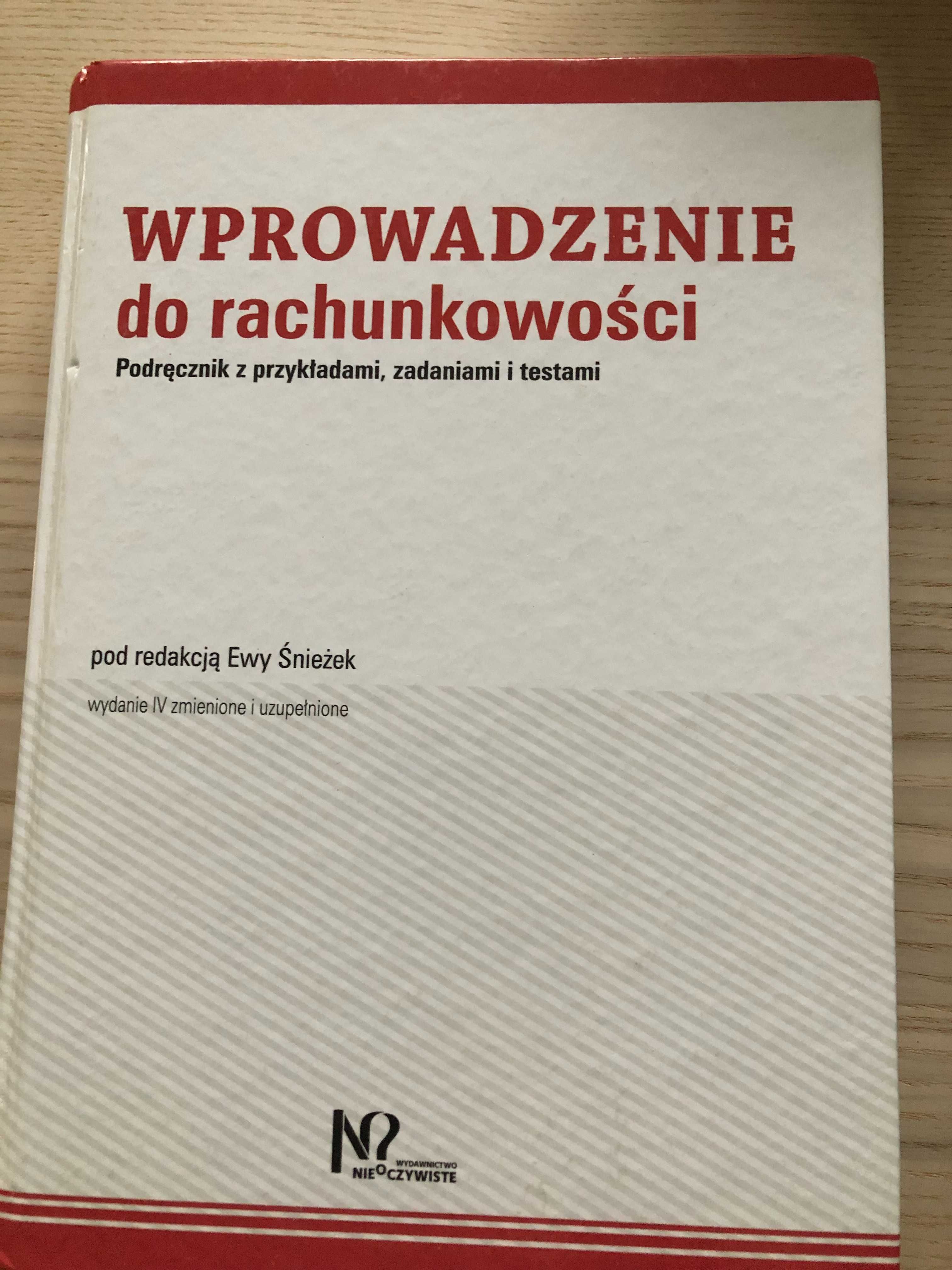 Wprowadzenie do rachunkowości, E. Śnieżek