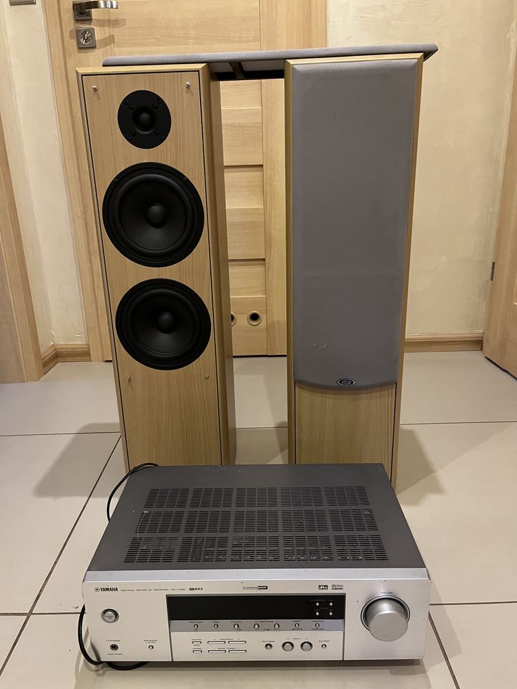 yamaha RX-V350 + głośniki kolumnowe eltax