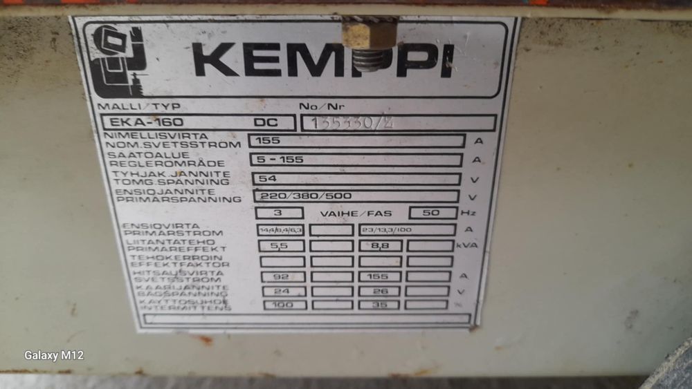 Spawarka KEMPPI EKA 160L.