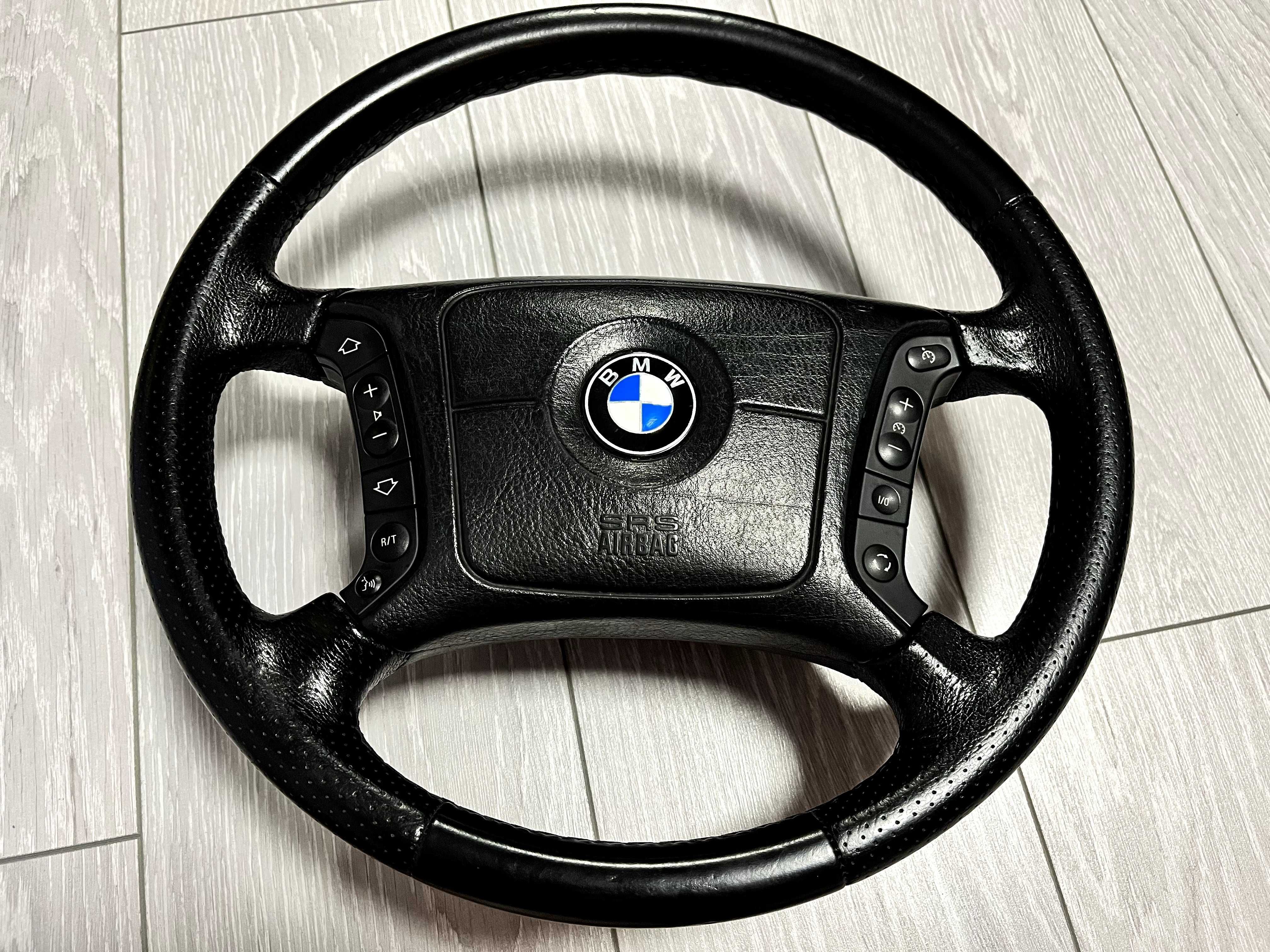 МУЛЬТИ РУЛЬ BMW E46, е36, е38, е39 кожа + airbag