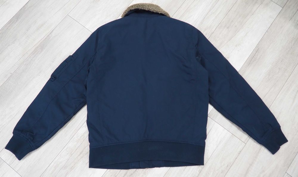 Hollister by Abercrombie & Fitch_Men’s Sherpa Collar Bomber_ XS/S