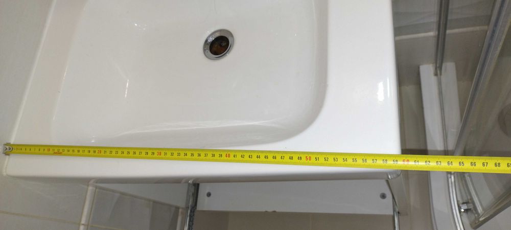 Вмивальник з підвісною тумбою