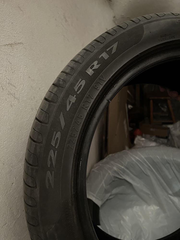 4 x Opony letnie PIRELLI 225/45/R17 Cinturato  P7