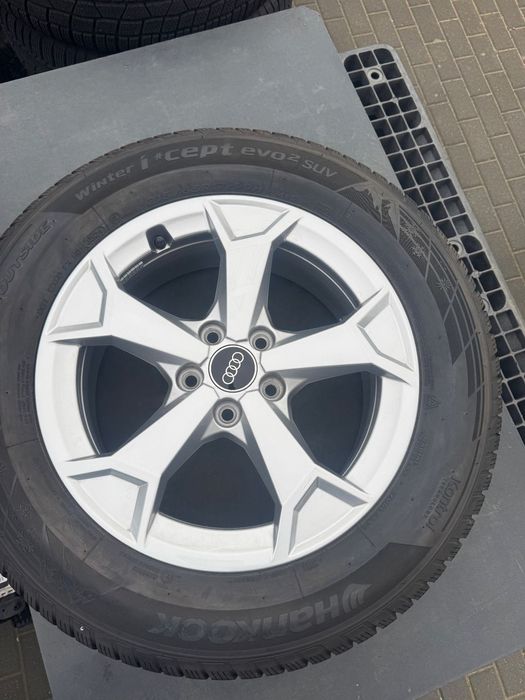 Komplet Alu do Audi Q3 215/65/17 Zima Idealne.8mm