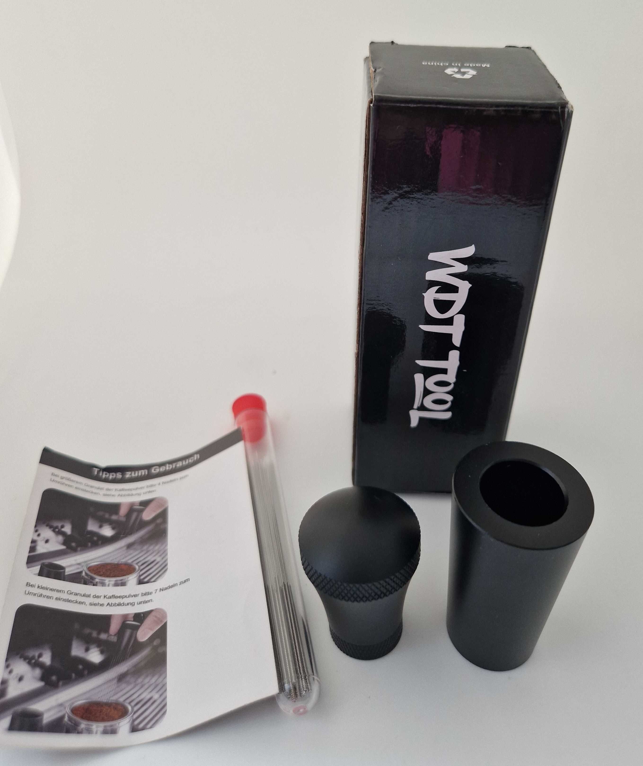 Cisivis WDT Tool ze stojakiem z 7 igłami do espresso 0,3 mm