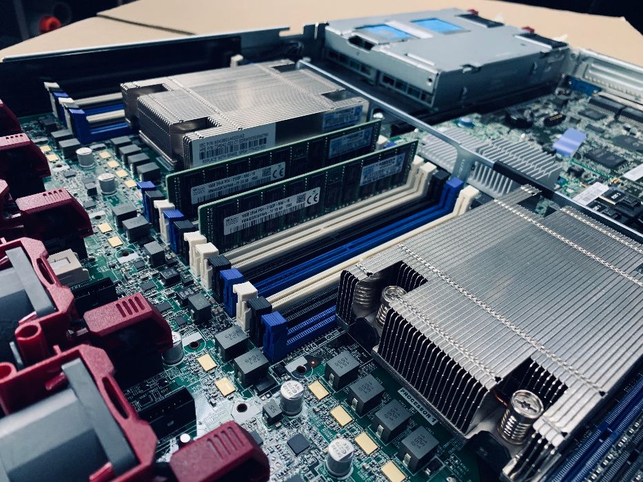 Сервер HP Proliant DL360 Gen9 2x E5-2680 V4 128Gb 2x400Gb SAS SSD