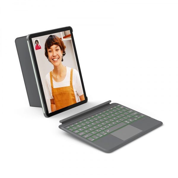 Чохол - клавіатура WIWU Combo Touch Keyboard Grey iPad 10.9 2022