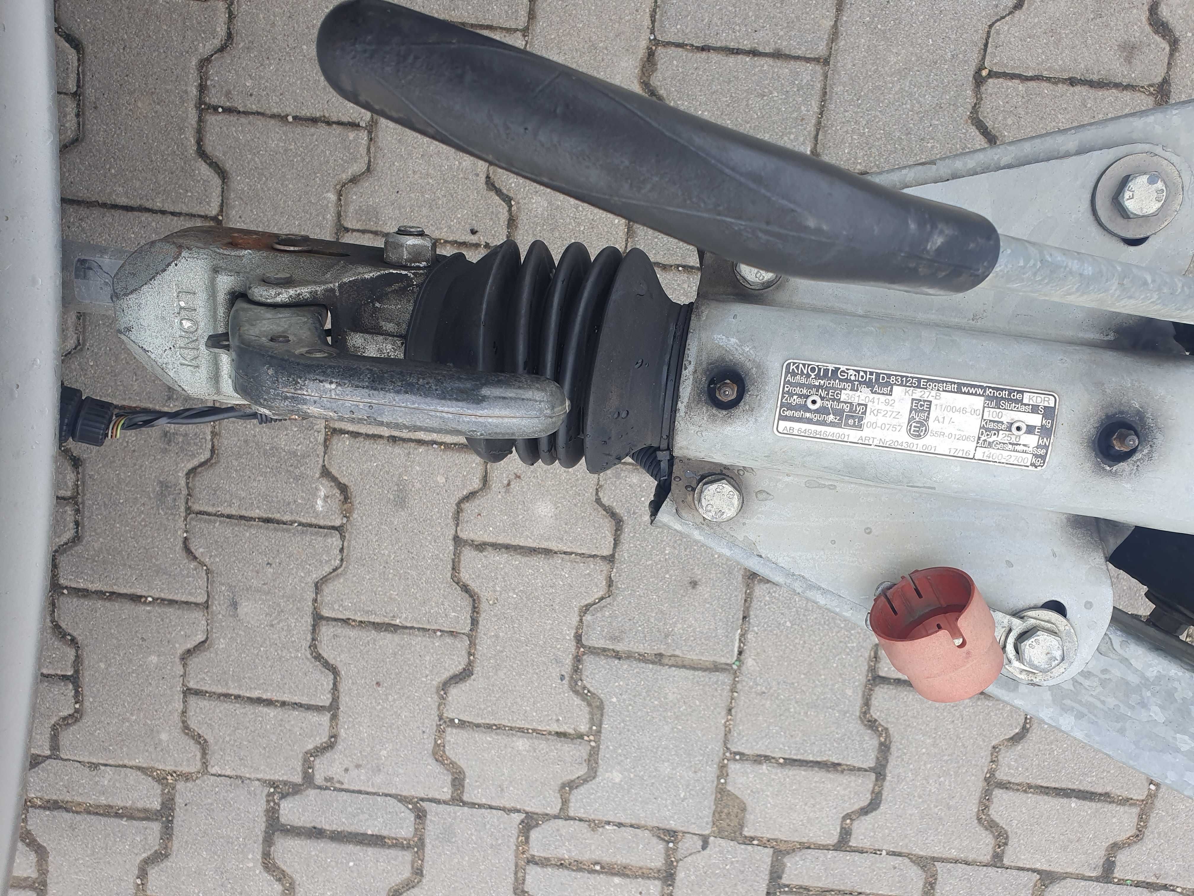 Laweta, przyczepa TA-NO  dł.4m