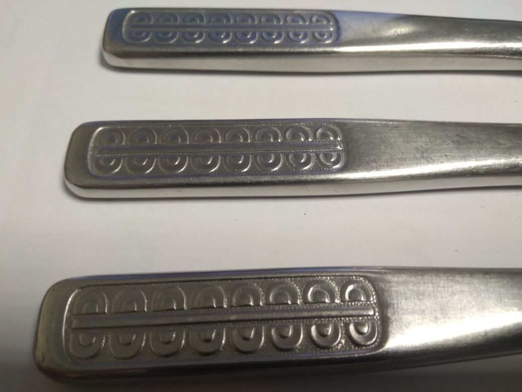 4 noże kuchenne ABS Rostfrei DDR Vintage Prl