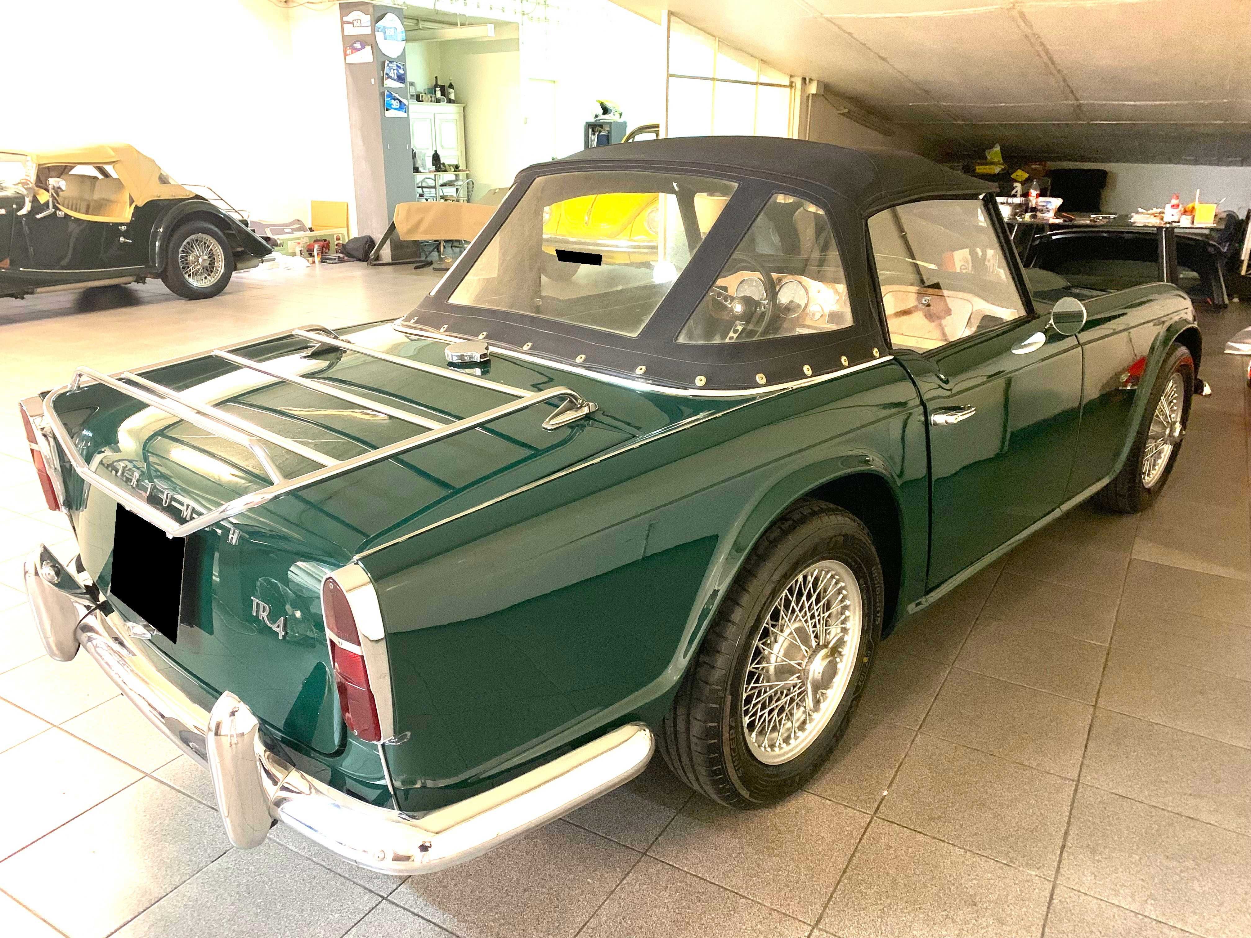 Triumph TR4 1964 Certificado de interesse Clássico