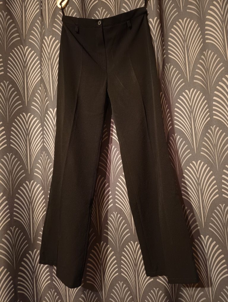 Czarne eleganckie spodnie Rozmiar L