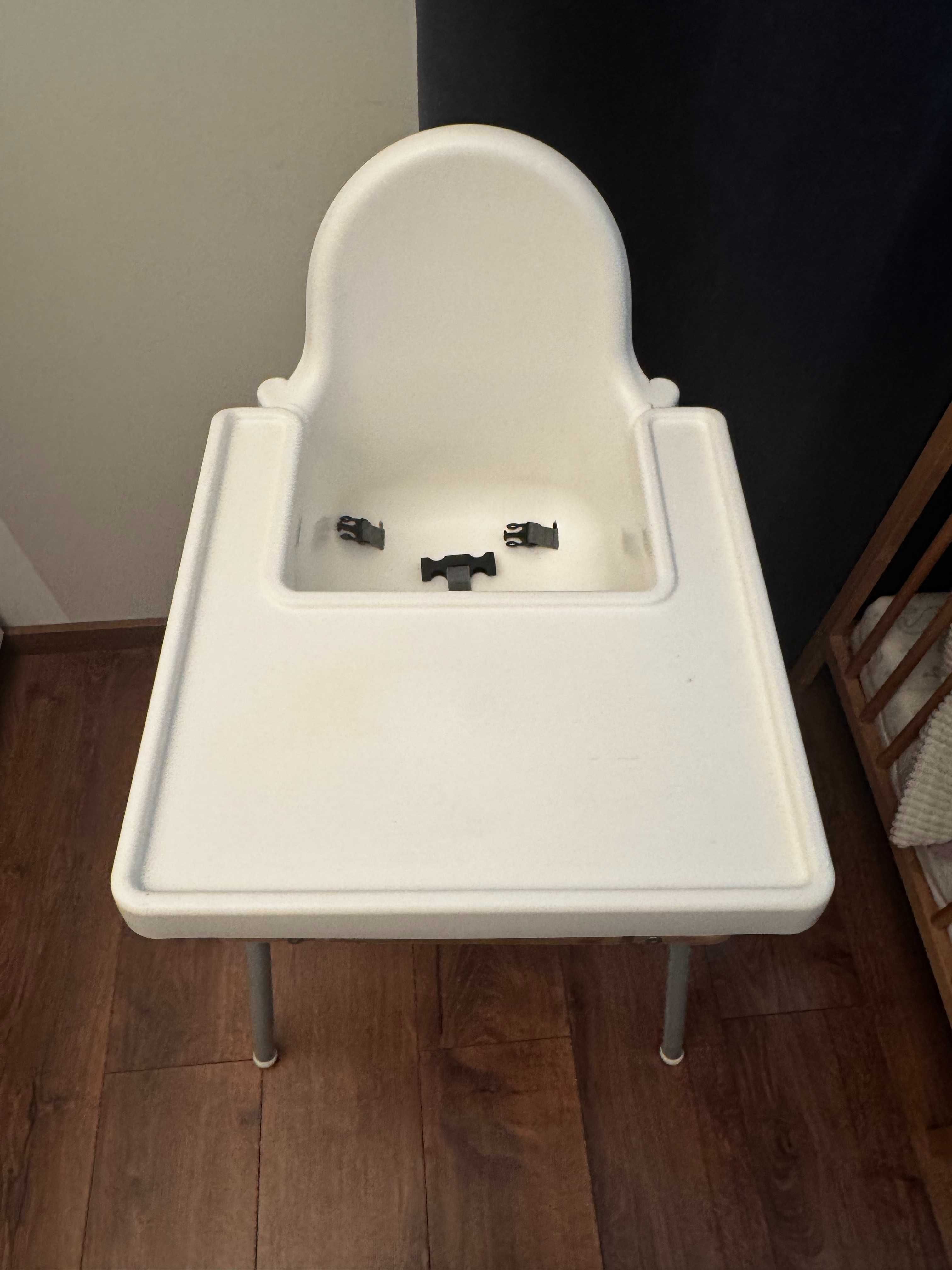 Krzesełko do karmienia IKEA Antilop z regulowanym podnóżkiem