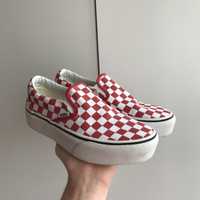 Слипоны vans на платформе