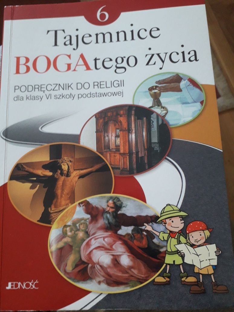 Tajemnice BOGAtego życia podręcznik do religii dla klasy 6 .