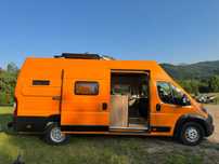 Fiat Ducato  Kamper Van Ducato 2.3 180km Zabudowa Styczeń 2024 L4H3 Starlink