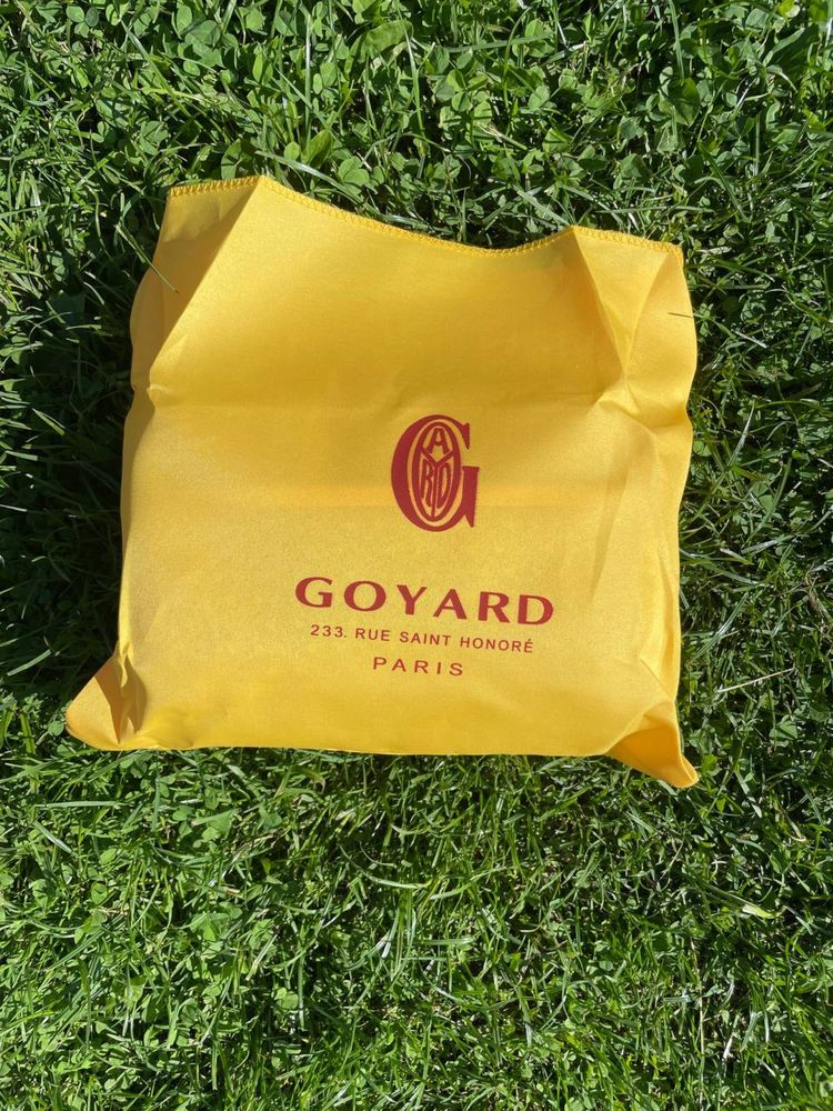 Сумка Goyard чорна та біла