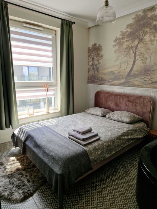Nowy Apartament z jacuzzi w pokoju w centrum miasta
