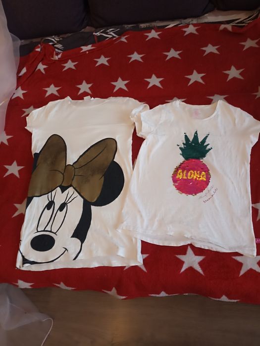 Сукня-фубтолка на 8-10 років  Міні- Маус , футболка паєтки