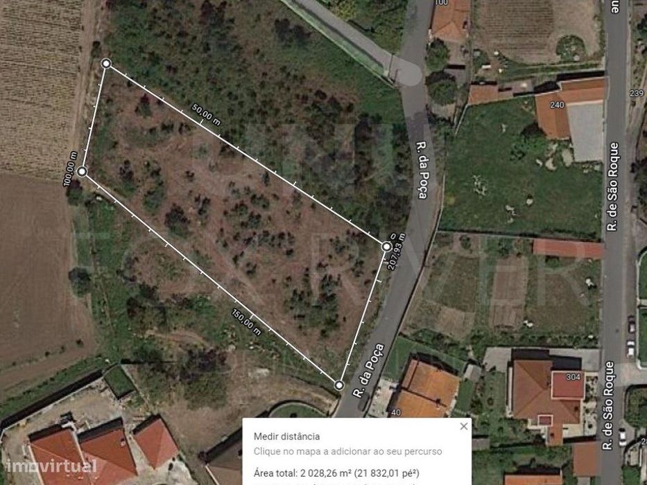 Lote na freguesia de Forjães - Esposende com 2000m2 de terreno.