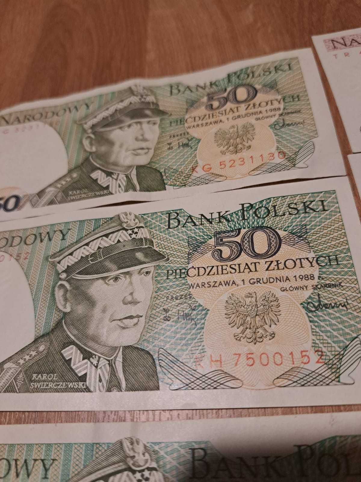 banknoty PRL,  nie były w obiegu!