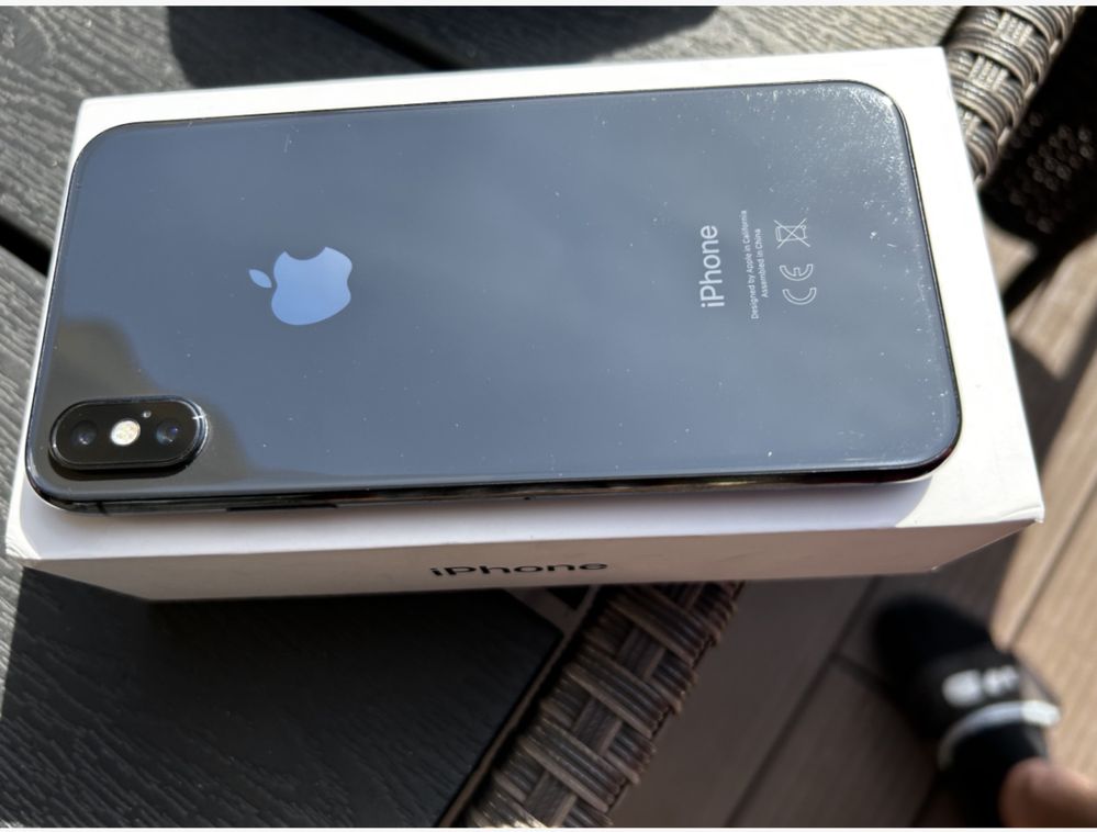 Iphone x space grey