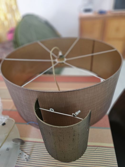 Conjunto de candeeiros usados