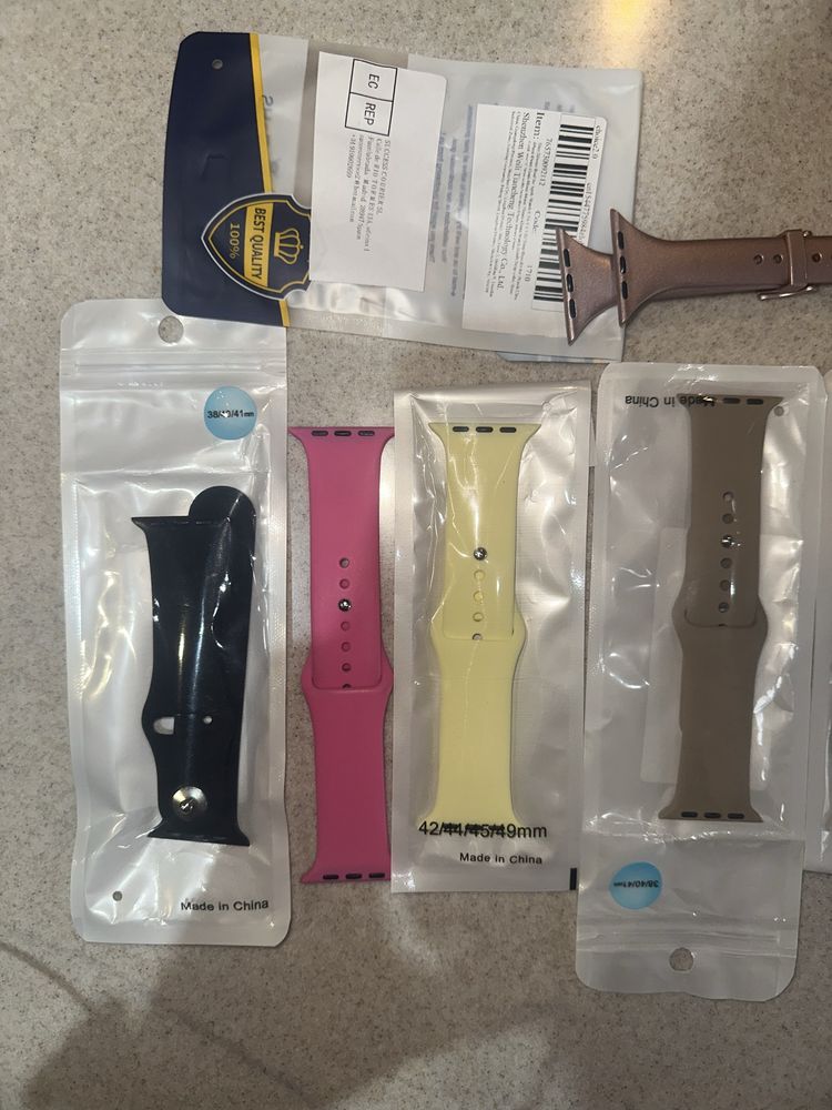Zestaw pasków pasek opaska Apple Watch 9 45mm